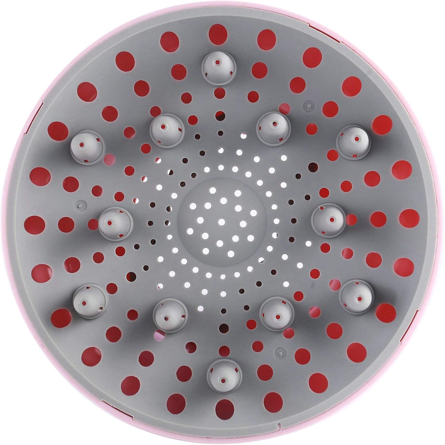 Hairizone Universal Hair Diffuser Adaptable for Blow Dryers with D-1.7-Inch to 2.6-Inch for Curly or Wavy Hair, Pink