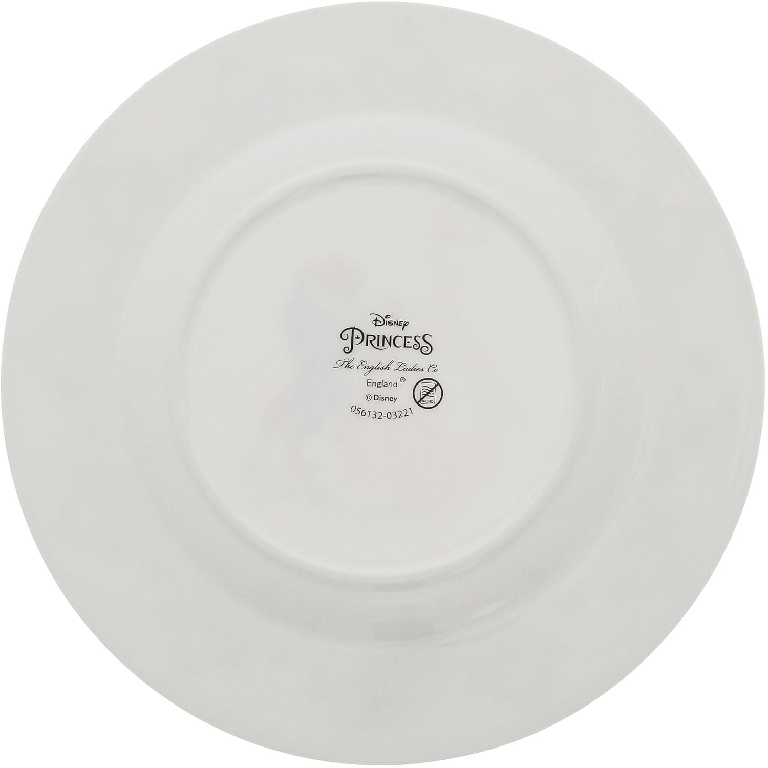 The English Ladies Co Beauty and the Beast Belle Disney Princess Ceramic Tea Ware Wedding Plate