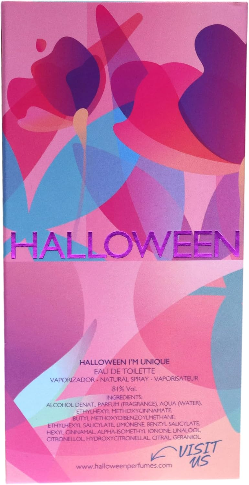 J. Del Pozo Halloween I'M Unique Eau De Toilette Spray for Women, Floral, Fruity, 100 Ml image number 4