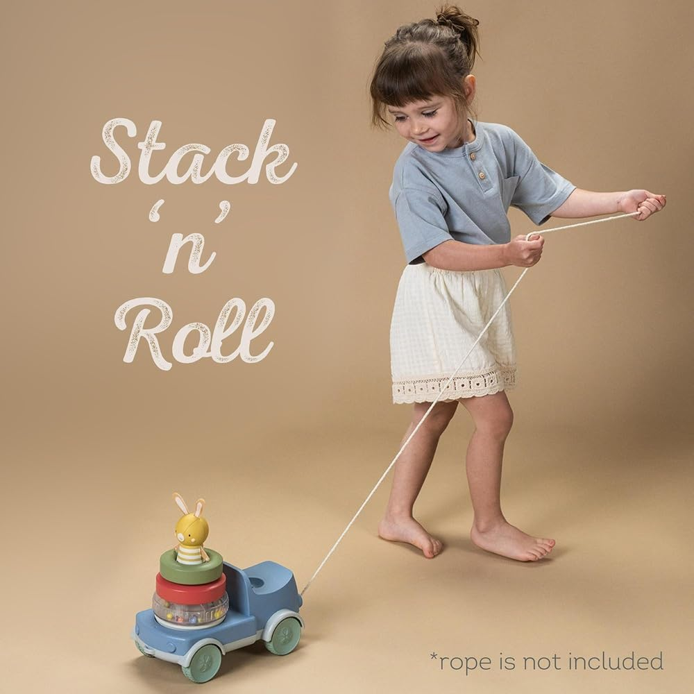 Taf Toys Bunny Stacker Truck Toy for 6+ Months image number 4