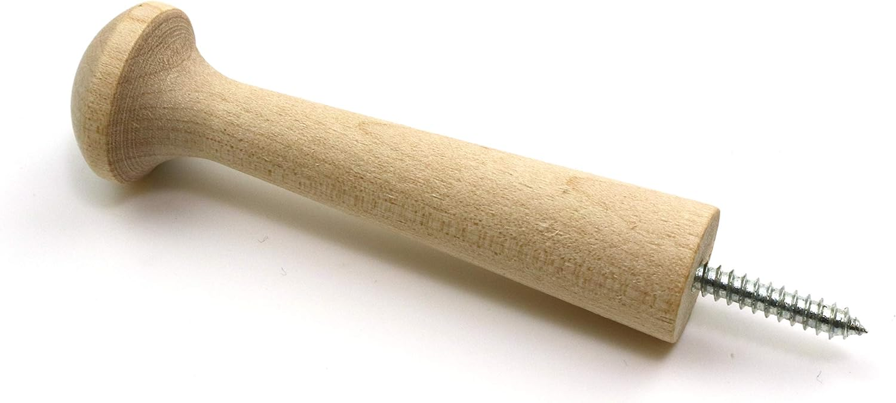 Birch Shaker Peg - Screw in Version 3.5" / 90Mm (Pack of 10) image number 5