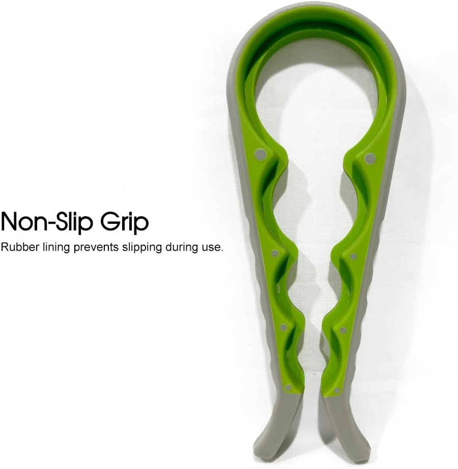 22.3CM Jar Opener for 4 Lid Sizes &ndash; Non-Slip Grip Jar Opener Tool for Weak Hands, Seniors, Arthritis, Easy Lid Removal for Jars and Bottles (2) image number 3