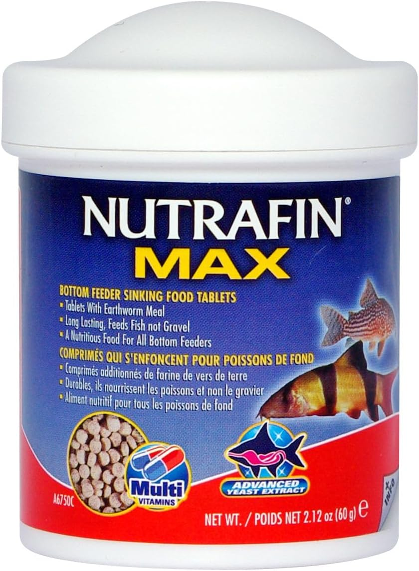 Nutrafin Bottom Feeder Sinking Tablets, - 120 G (Pack Of 1)
