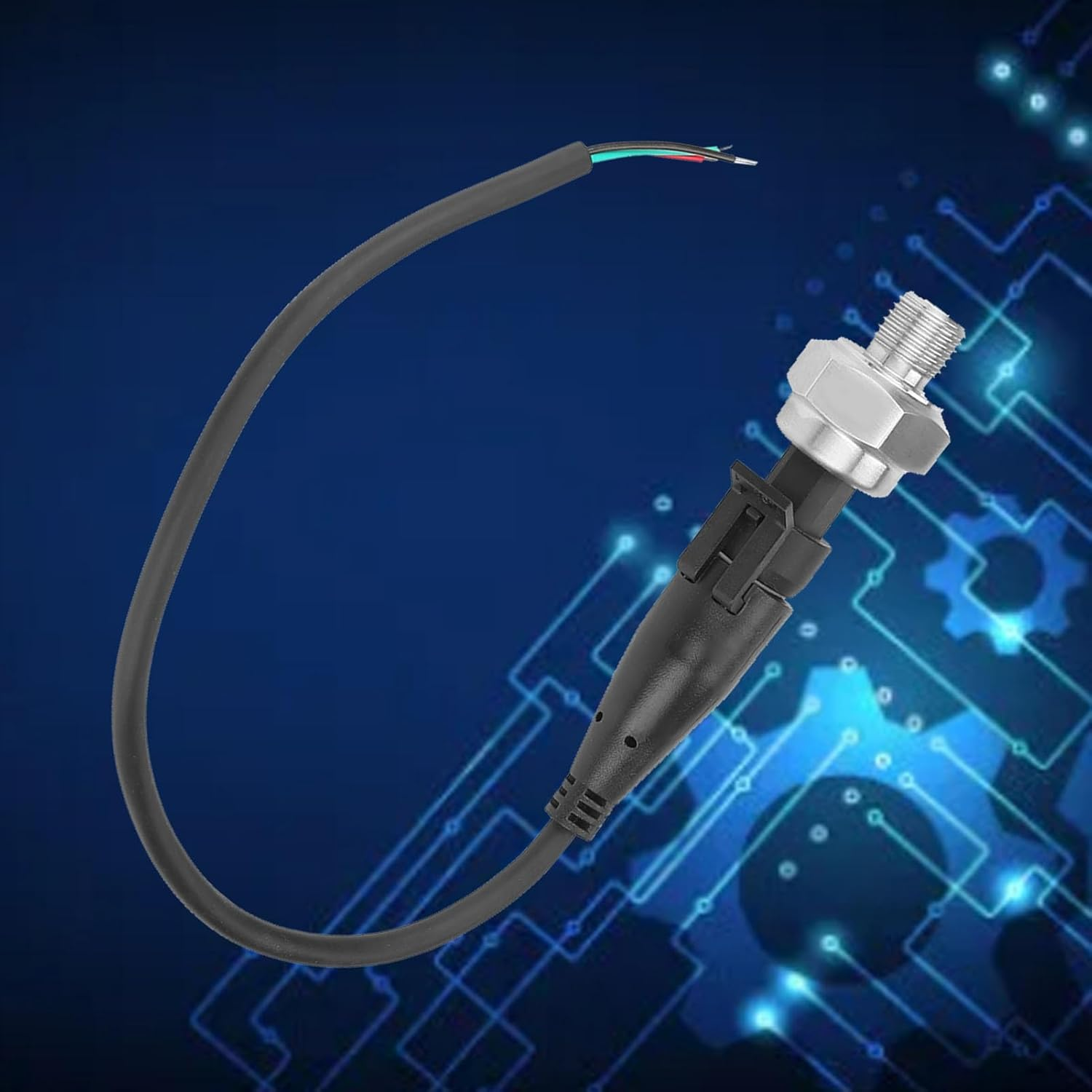 Pressure Sensor G1/4 Pressure Transducer Sensor Input 5V Output 0.5-4.5V / 0-5V Pressure Transmitter for Water Gas Oil Pressure Transmitters (0-30PSI) image number 1