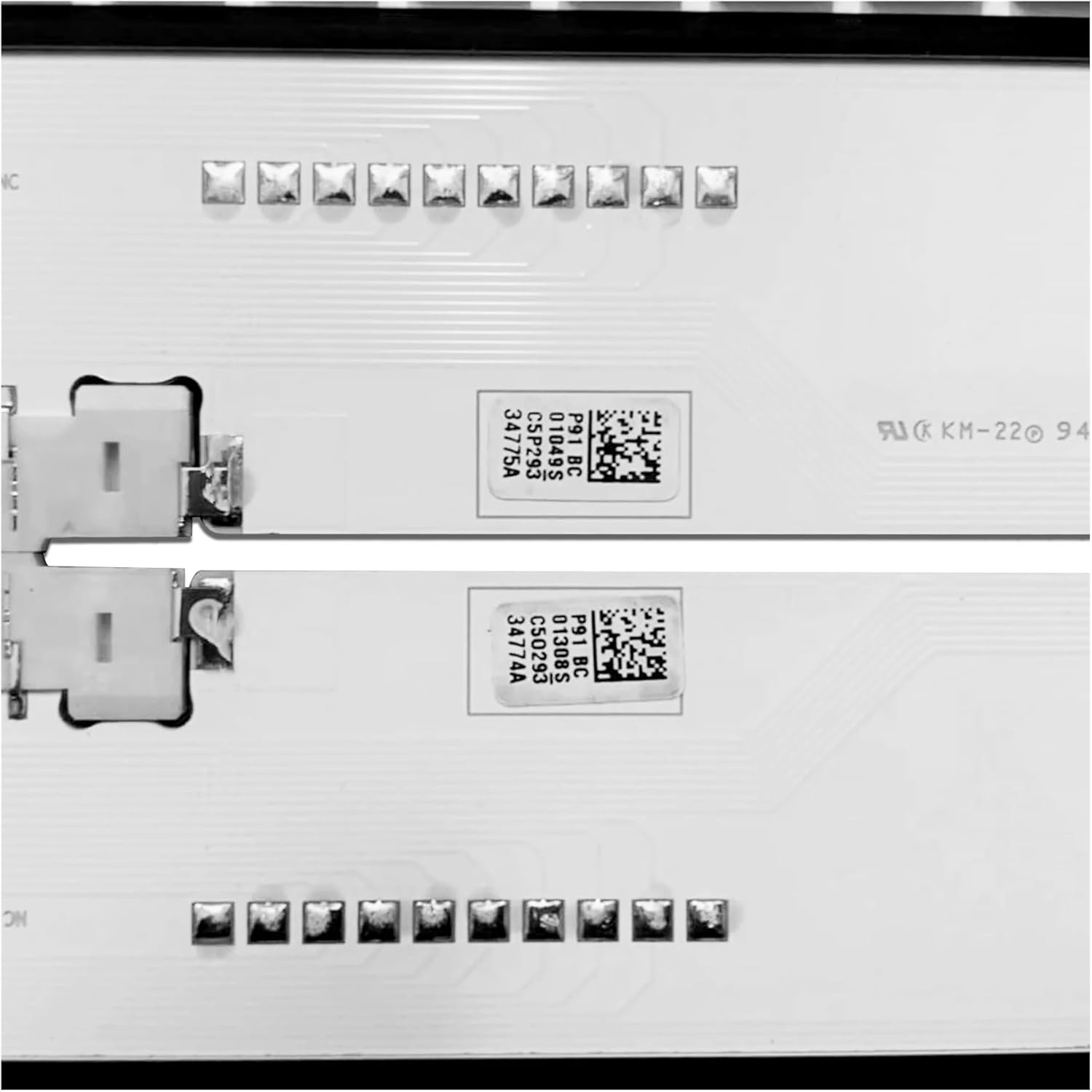 2 PCS LED Backlight Strip for UE55JS8000 UE55JS8500 UE55JS9000 UA55JS9800 UA55JS8000 UN55JS9000 UN55JS8500 BN96-34774A 34775A image number 1