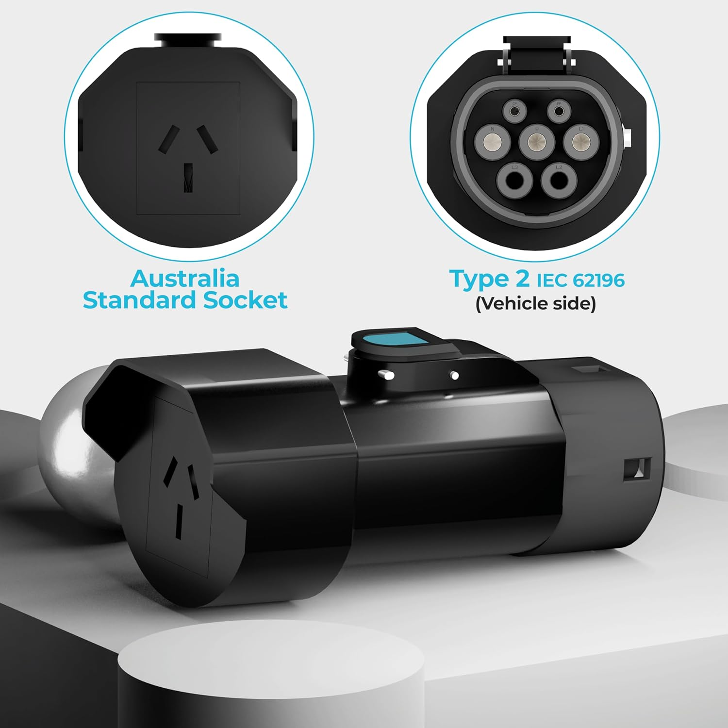 V2L Adapter Type 2 EV Charging Cable Connector for MG4/MG5/2021-2022 MG ZS, Vehicle to Load Adapter, EV Discharger to Charge Outdoors, 470&Omega; 15A image number 6