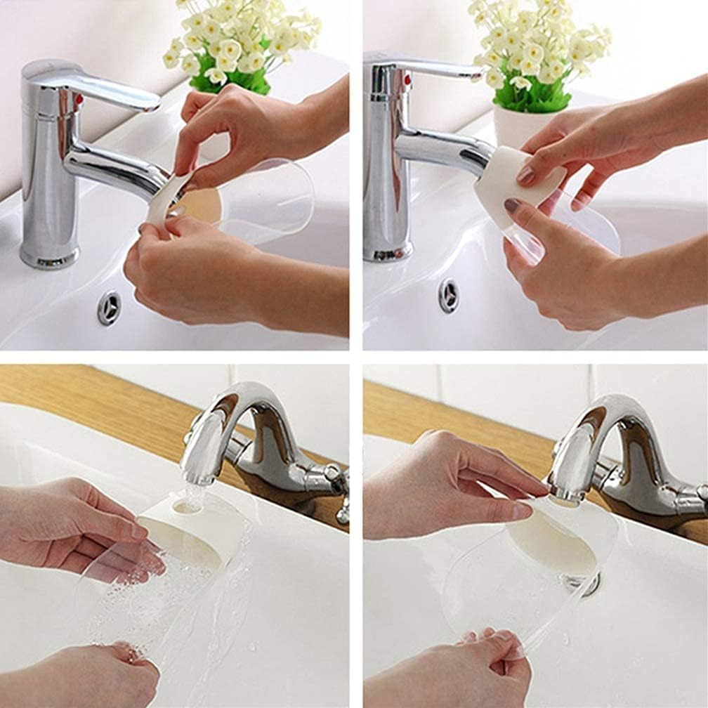 Faucet Extender Tub and Sink Handle Extender for Baby Toddler Kids, 2Pcs Bath Spout Extender Washing Sink Handle Extender,Children'S Faucet Extension Faucet Baby Guide Sink Extender Fits Most Faucets