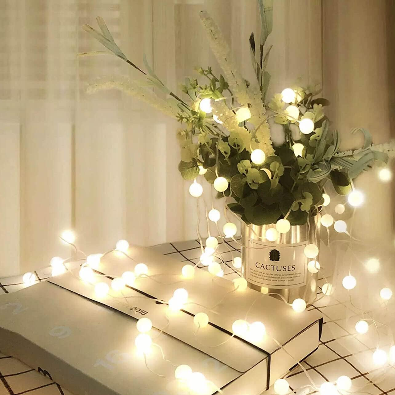 USB Bulb Ball Fairy String Strips Lights Home Garden Lamp Halloween Xmas Garden, and Home Celebrations Party image number 6