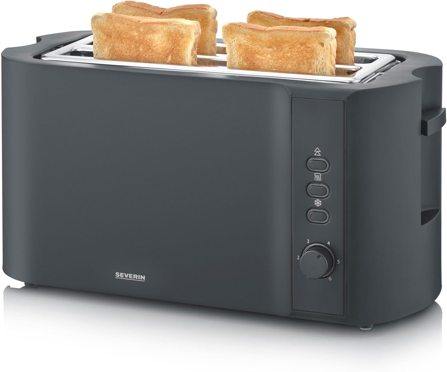 Severin Hair Dryer S-Style Speed Pro, Powerful and Durable, with Ion Technology, Diffuser and Concentrator, 2000W, Anthracite, Ht 0171 image number 3