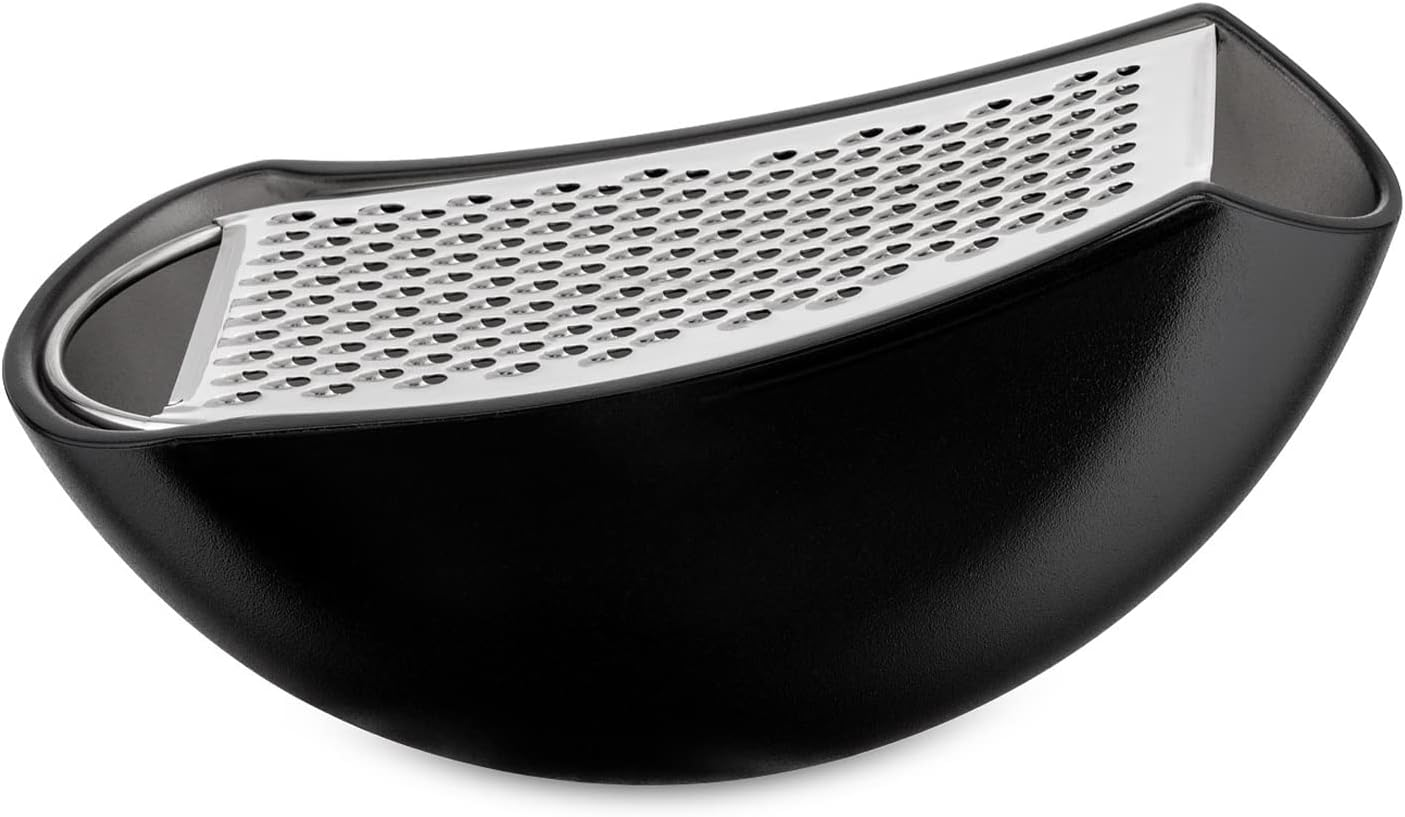 Alessi Parmenide Grater with Cheese Cellar, Ice