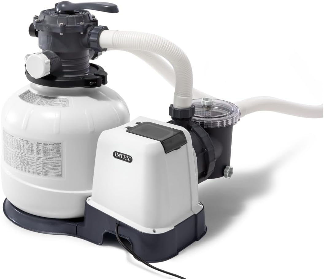 Intex SX2800 220-240 Volt Sand Filter Pump, 2800 Gallons/Hr