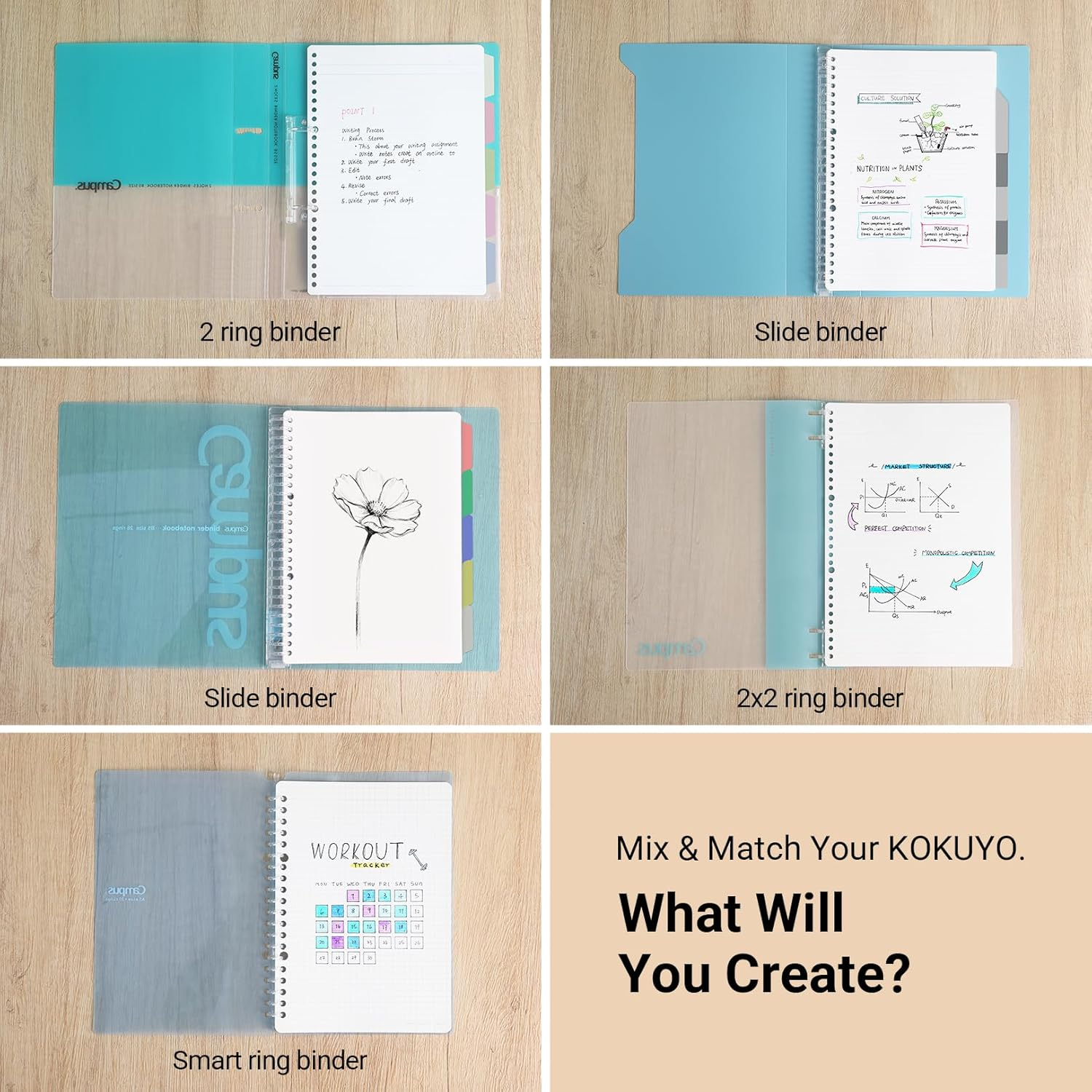 Kokuyo 3 X Campus Loose Leaf Filler Paper - Pre-Dotted Smooth Paper, B5 26 Holes 7Mm Rule, 31 Lines X 100 Sheets-200 Pages X 3-Pack image number 4