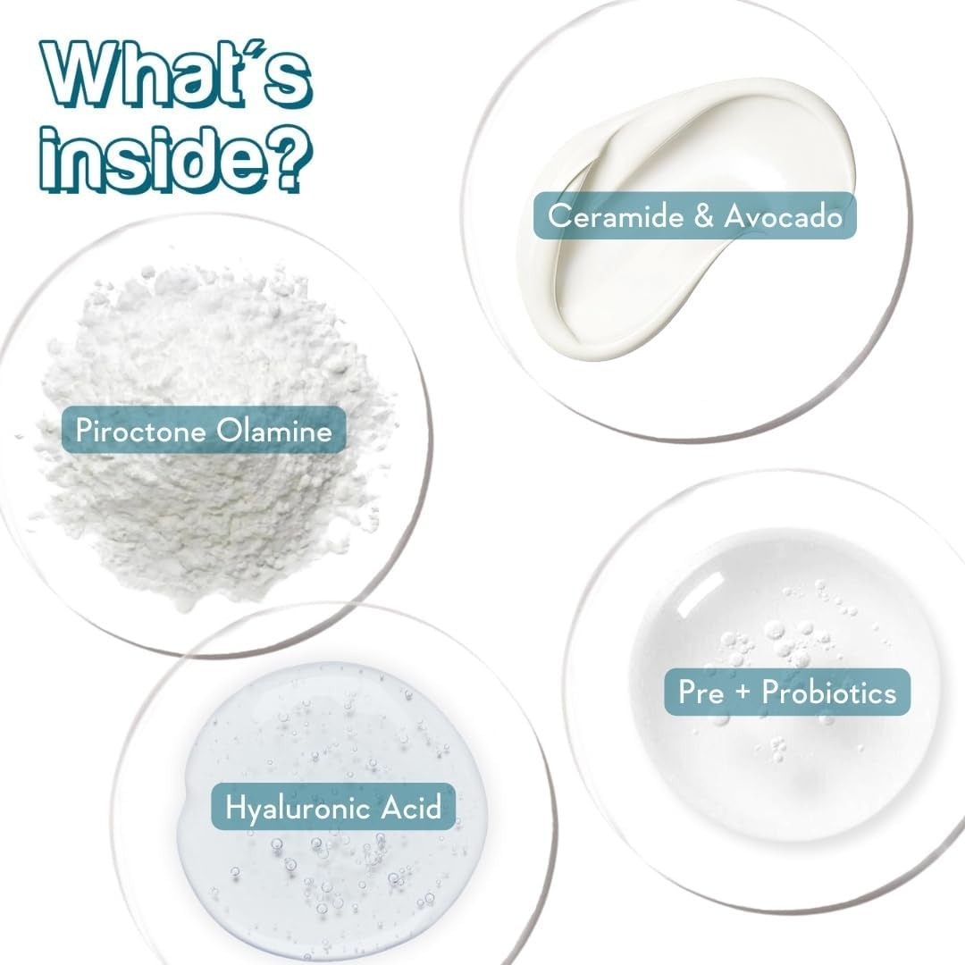 Anti Dandruff Conditioner for Dry & Frizzy Hair - Silicone and Paraben Free- 200 ML image number 3