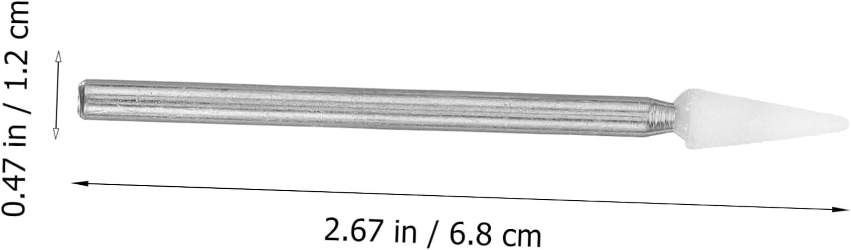 GOOHOCHY Cuticle Nail Drill Bit for Acrylic Nails Manicure Drill Head Replacement Lightweight Comfortable Touch for Home Salon Use Easy to Install and Operate image number 2