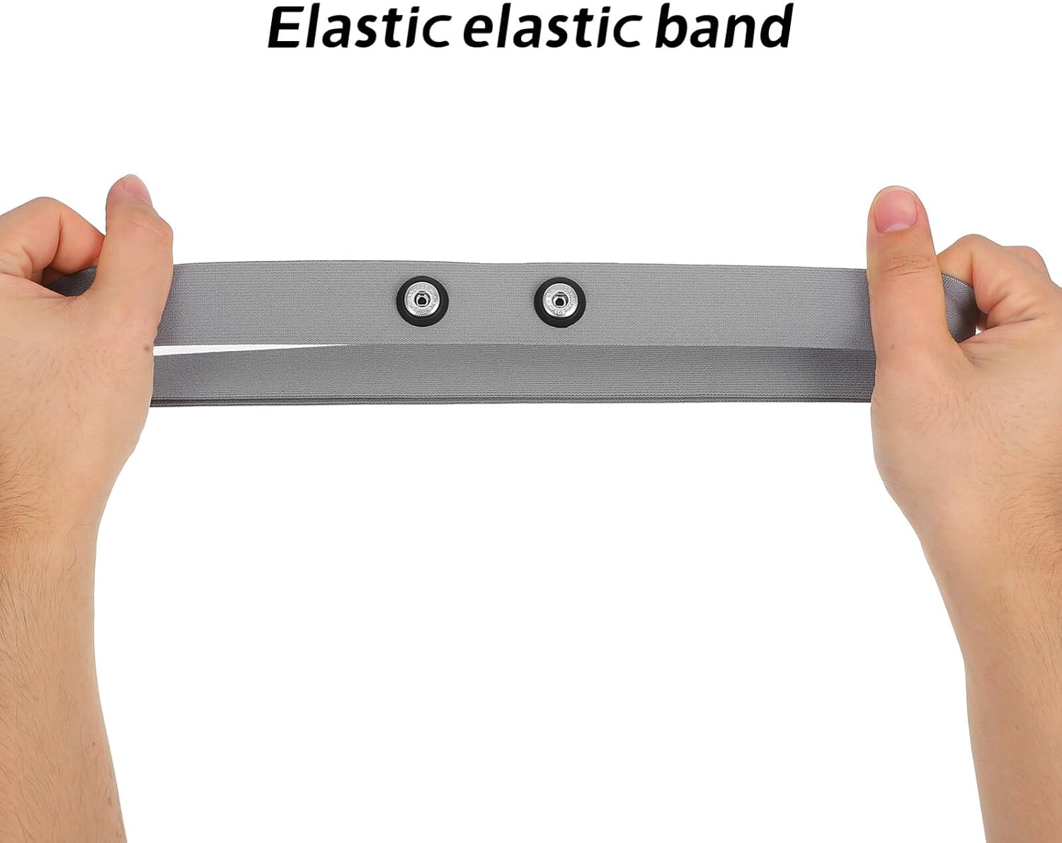 ERINGOGO Adjustable Elastic Monitor Chest Strap Replacement for Sports Fitness Activity Trackers Soft Comfortable Sensor Band for Outdoor Exercise Compatible with Garmin Polar image number 5