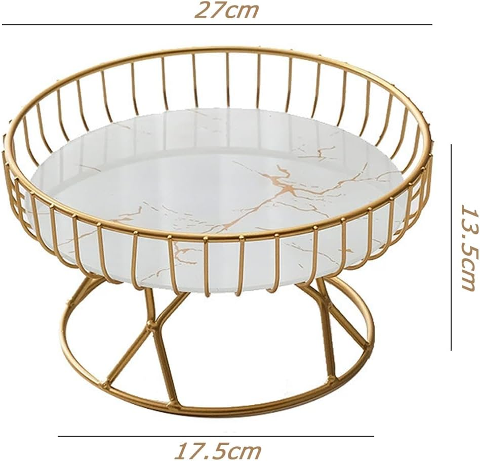 Fruit Bowl,Metal Iron Wire Fruit Stand,Dish Serving Bowl, Living Room Ornaments,Serving Trays,For Serving, Lemon, Banana, Pineapple,Etc Party Decor Handmade Durable image number 5