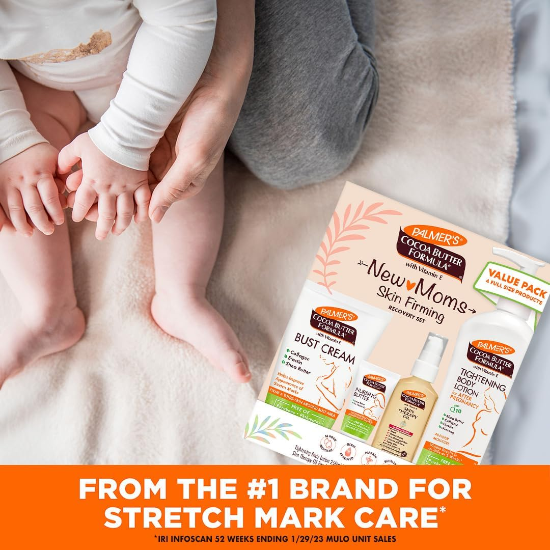 PALMER'S Cocoa Butter Formula New Moms Skin Recovery Set