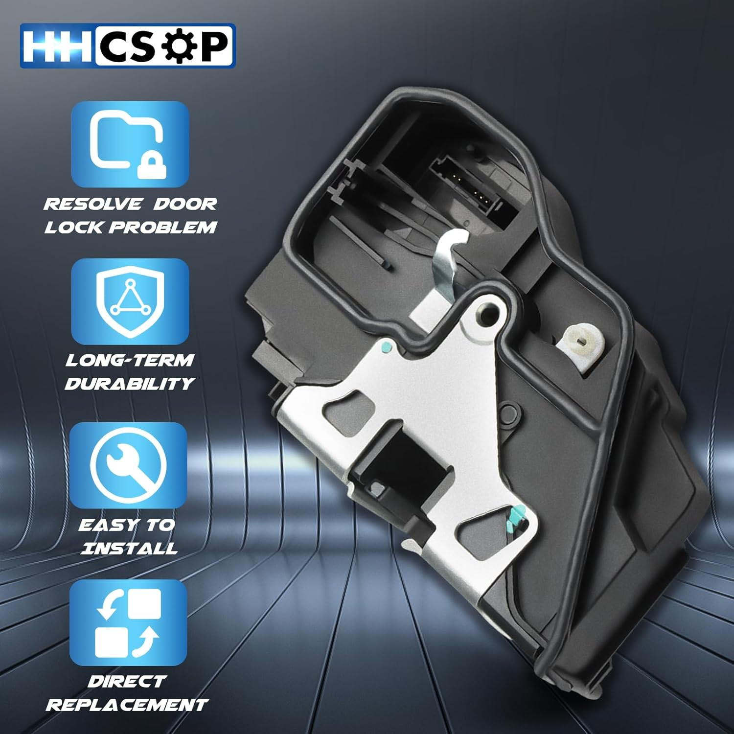 Front Right Passenger Side Power Door Lock Actuator Motor Fit for BMW 320I 323I 325I 328I 330I 335D 335I 335Xi 340I 428I 430I 528I 535D 535I 550I X1 X3 X5 X6 M5 M6 Mini Cooper Countryman 2003-2019 image number 5