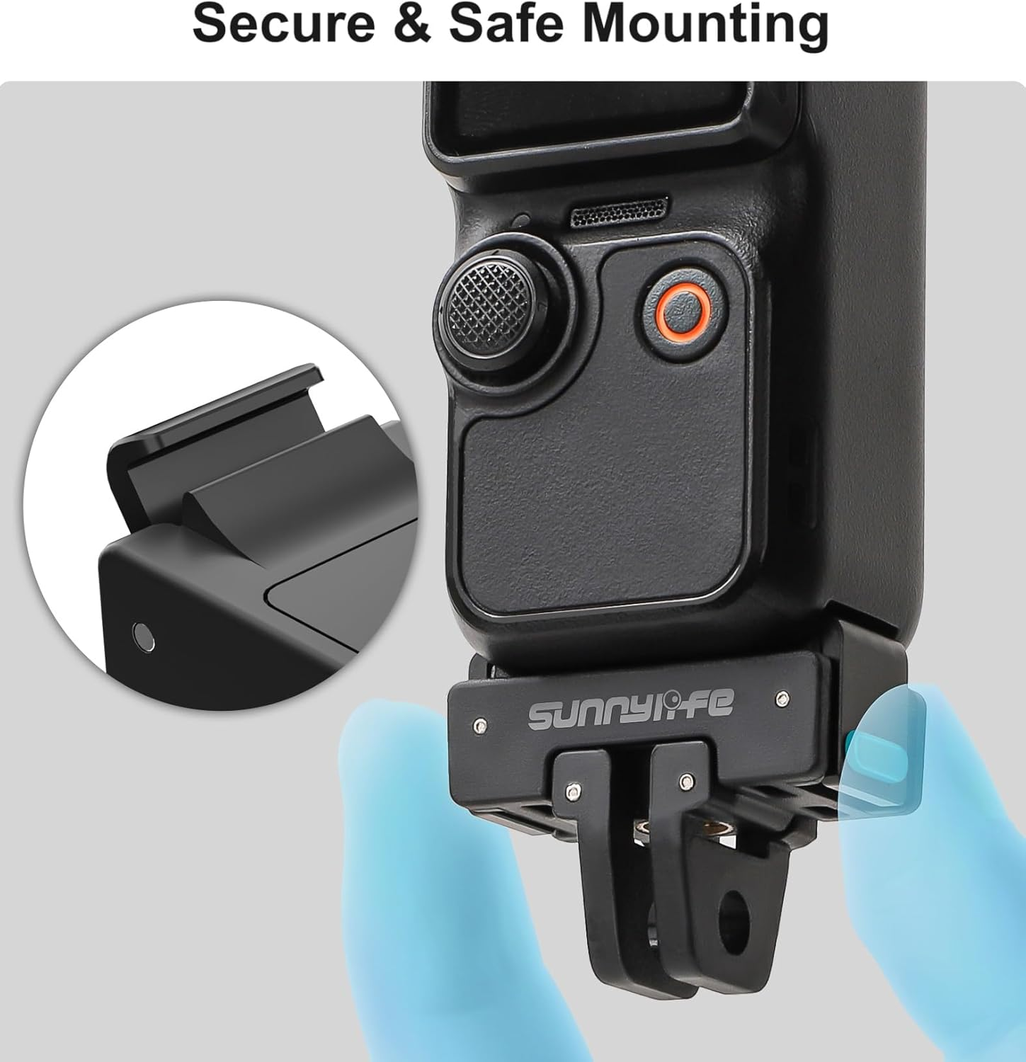 Camgo Osmo Pocket 3 Camera Mount Adapter for Universal Accessories image number 6