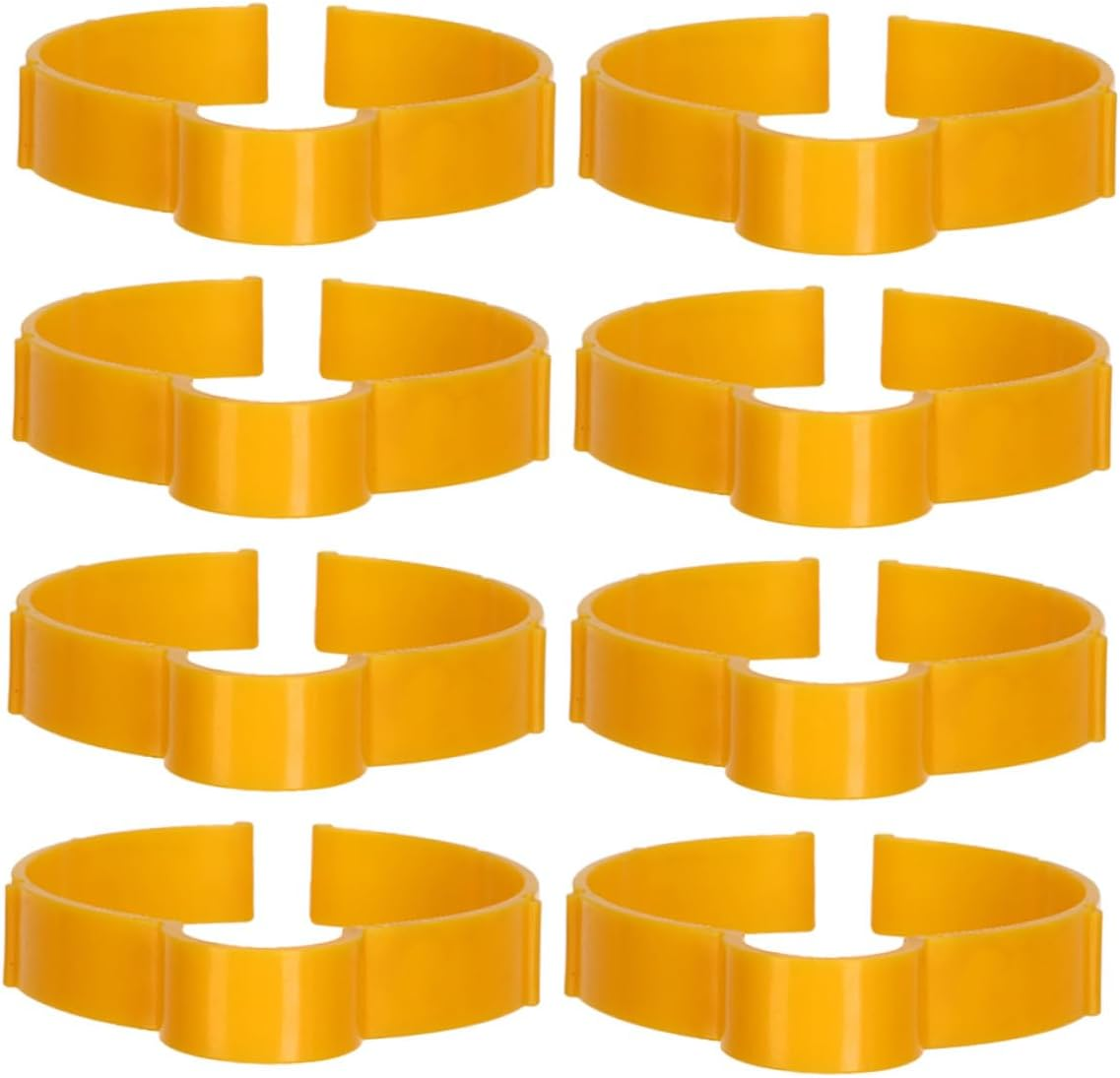 Parliky 8Pcs Auto Film Holders Compact Vinyl Clamp for Secure Car Body Wrapping and Window Tinting with Strong Grip Lightweight and Portable for Automotive and DIY Use