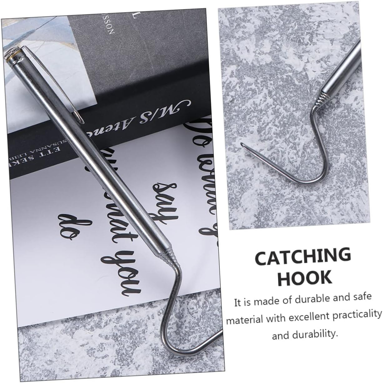 VILLFUL Practical Extendable Snake Hooks Snake Catchers for Snake Enthusiasts 71Cm image number 3