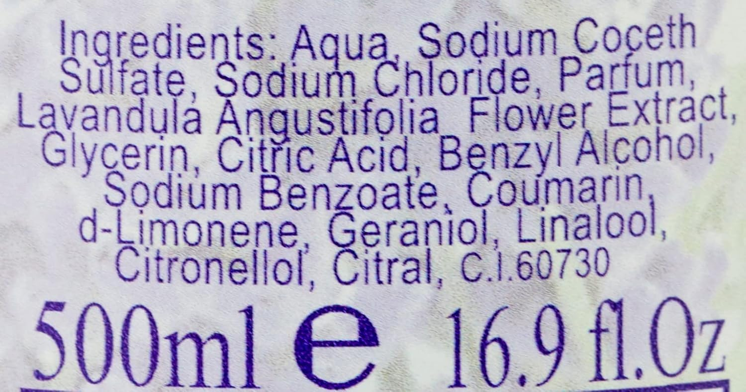 Nesti Dante Dei Colli Lavanda Liquid Soap, 500 Ml image number 3