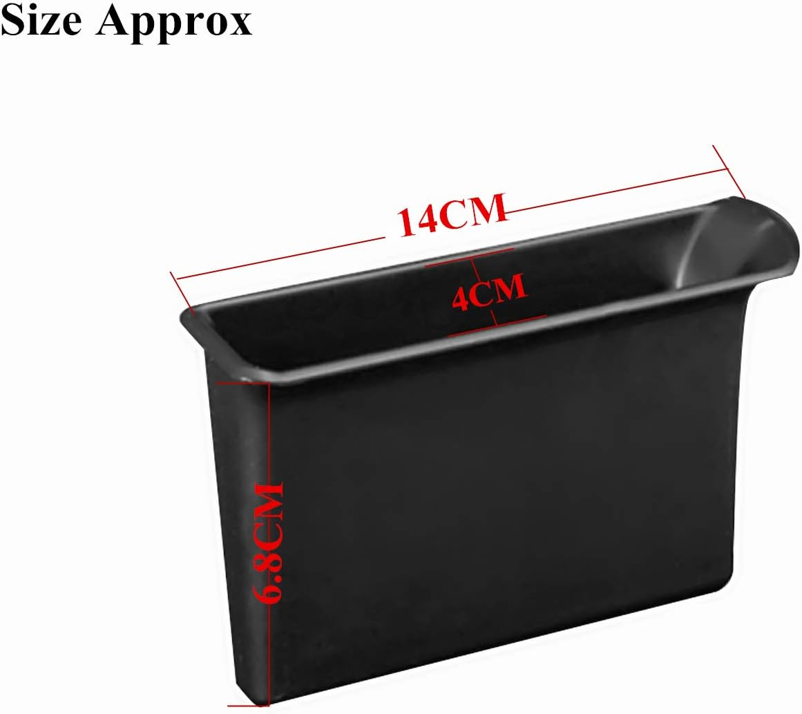 YOCTM for Suzuki Jimny JB64 JB74W 2019 2020 2021 2022 2023 Accessories Front Row Door Side Storage Box Handle Pocket Armrest Phone Container Black image number 6