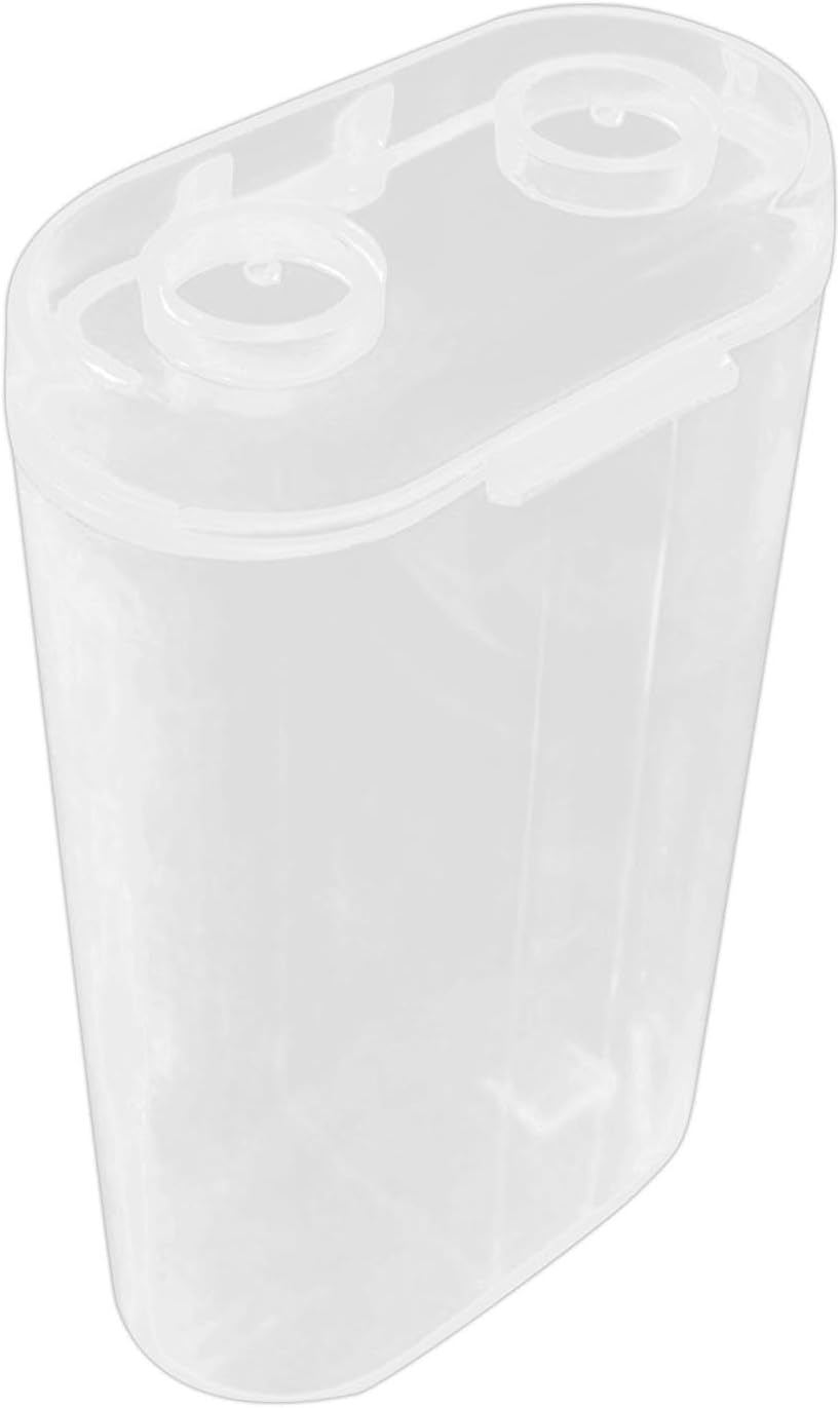 Battery Case - AAA Batteries Container | Storage Box | Hard Cases | Electronic Component Boxes | Portable Organizer Holder Box Holder with Lid for Easy Access