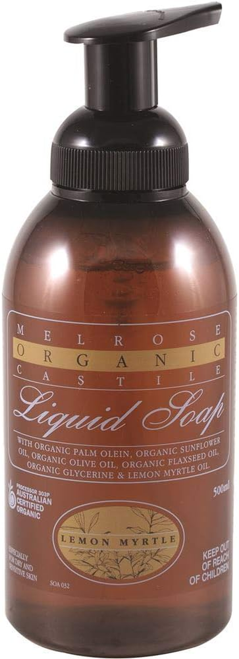 Melrose Organics-Liquid Soap Lemon 500Ml