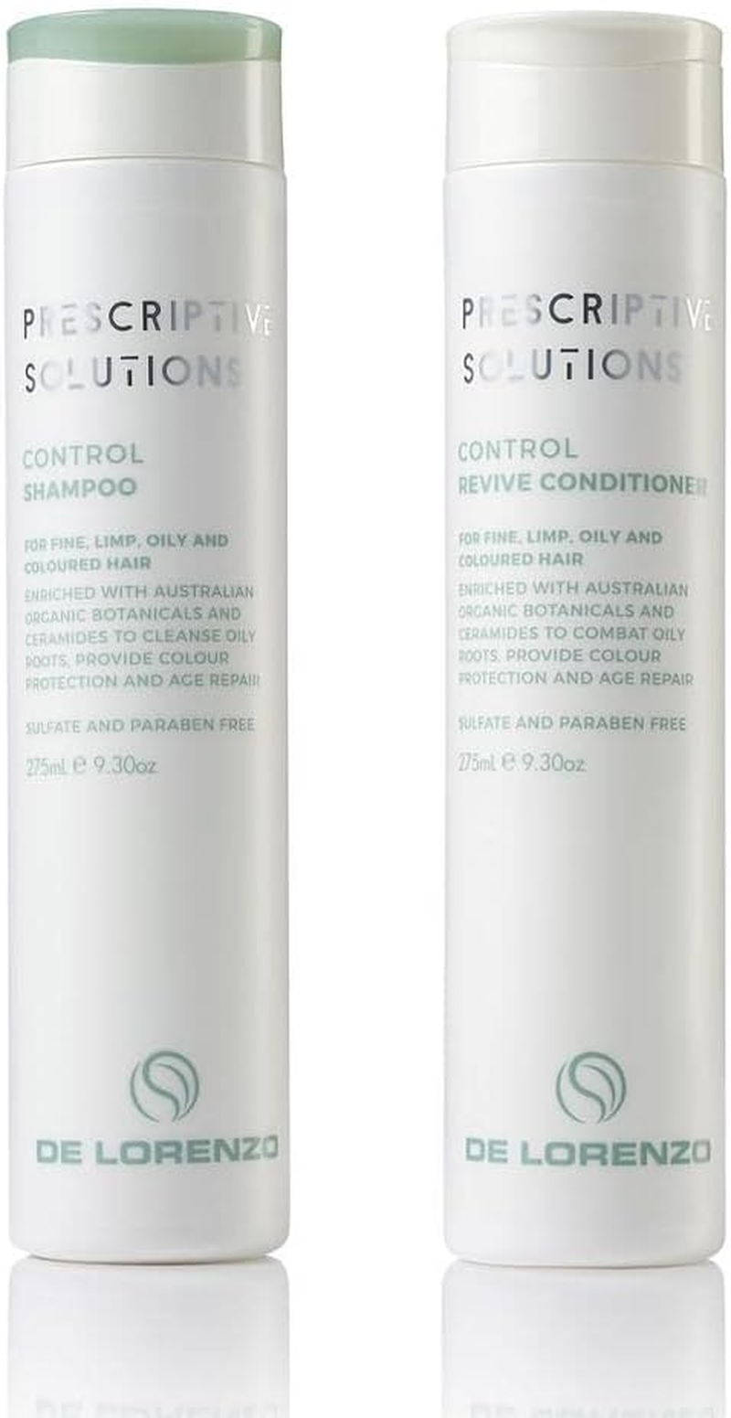 De Lorenzo Prescriptive Solutions Control Shampoo & Revive Conditioner Pack 275Ml image number 1