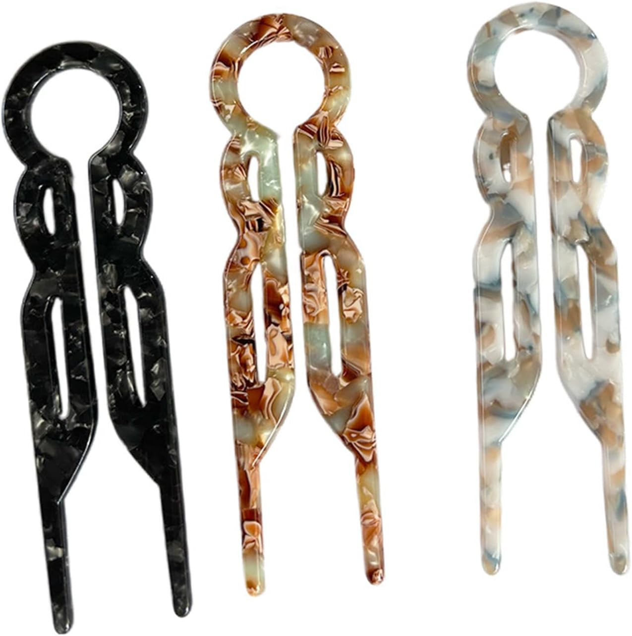 3Pack Hair Pin, Stylish and Elegant Hairpin,French Hair Pins for Women, Suitable for Slender, Thick, Straight and Long Hair Styles image number 1