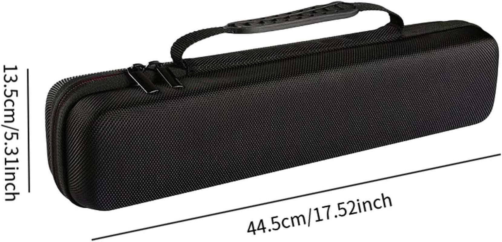 Hair Straightener Organizer, Hard Shell Case, Multipurpose Hair Styling Tools Holder for Travel Luggage image number 4