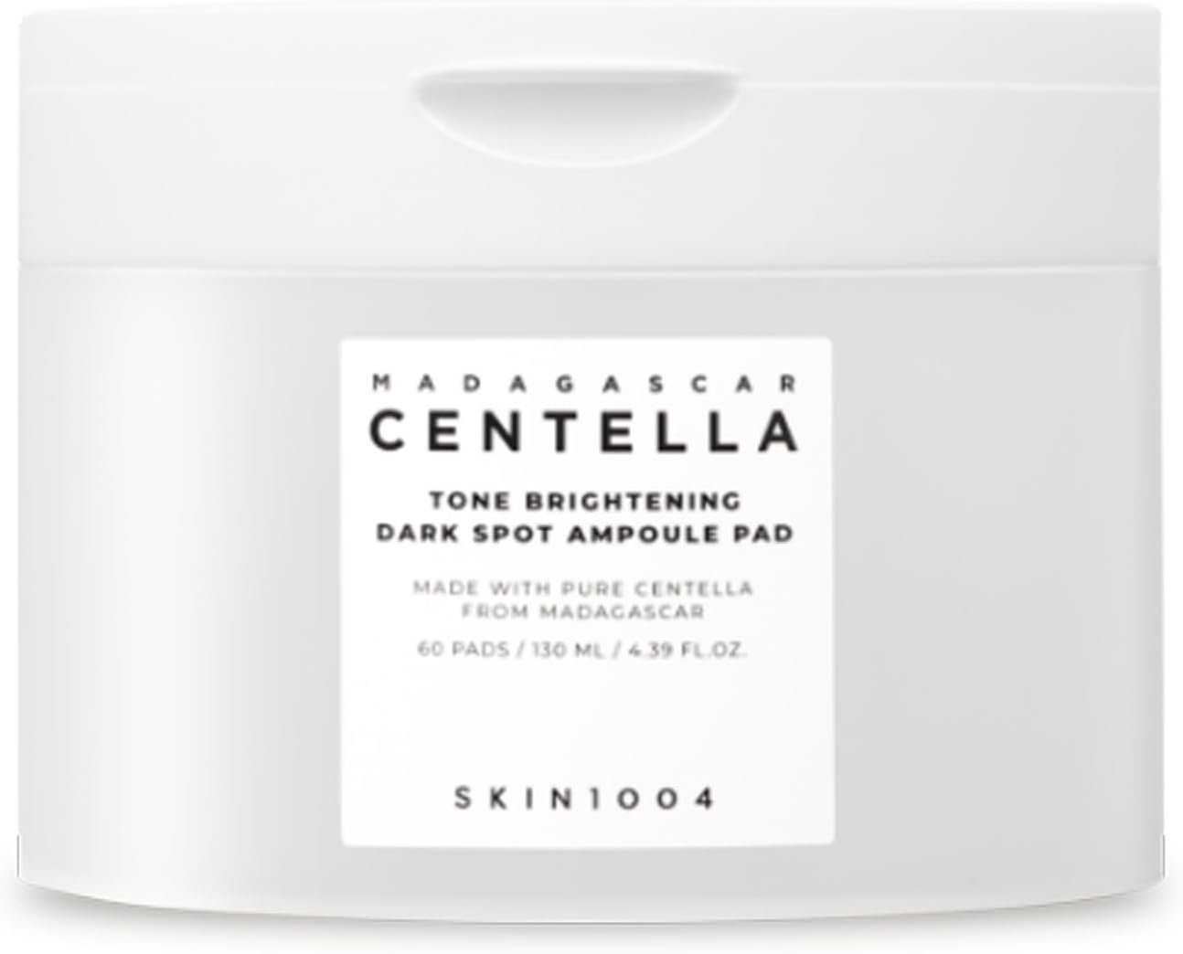 SKIN1004 Madagascar Centella Tone Brightening Dark Spot Ampoule Pad 60Pads image number 1