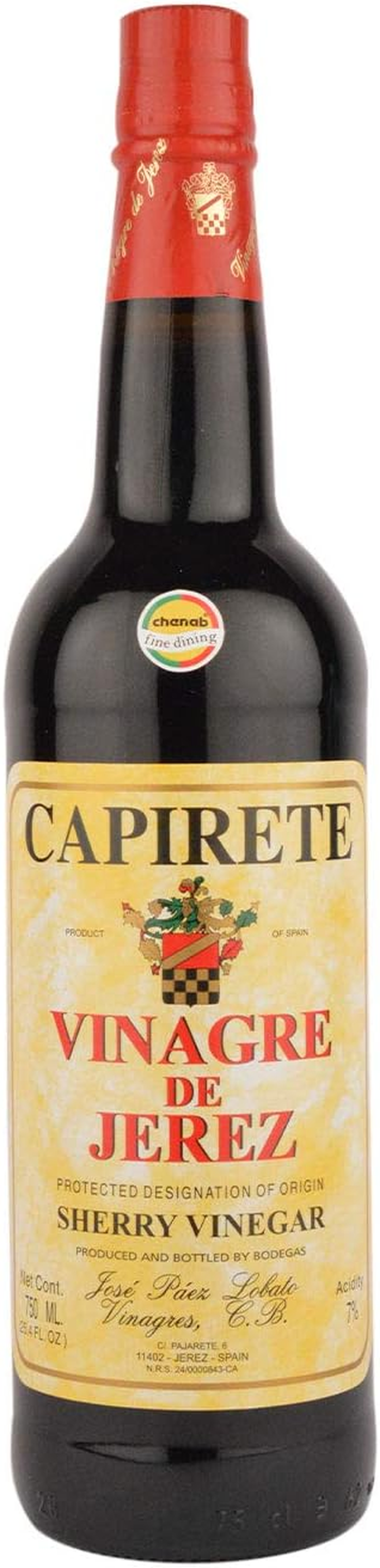 Capirete 4 Year Old Sherry Vinegar, 375 Ml image number 1