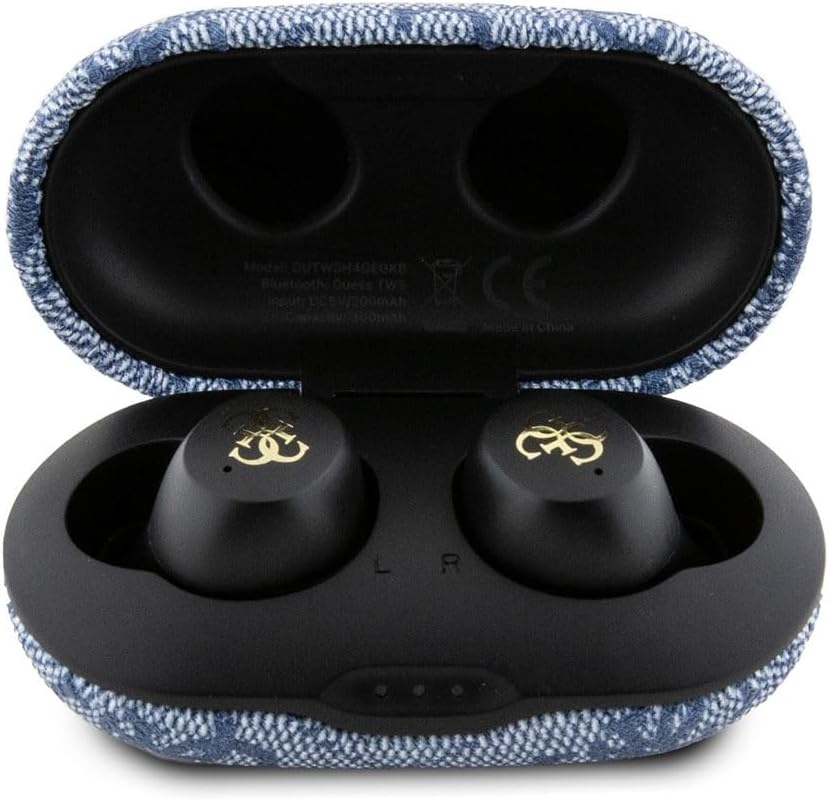 CG MOBILE Guess TWS ENC 4G Headphones with Charging Case (Blue) image number 1