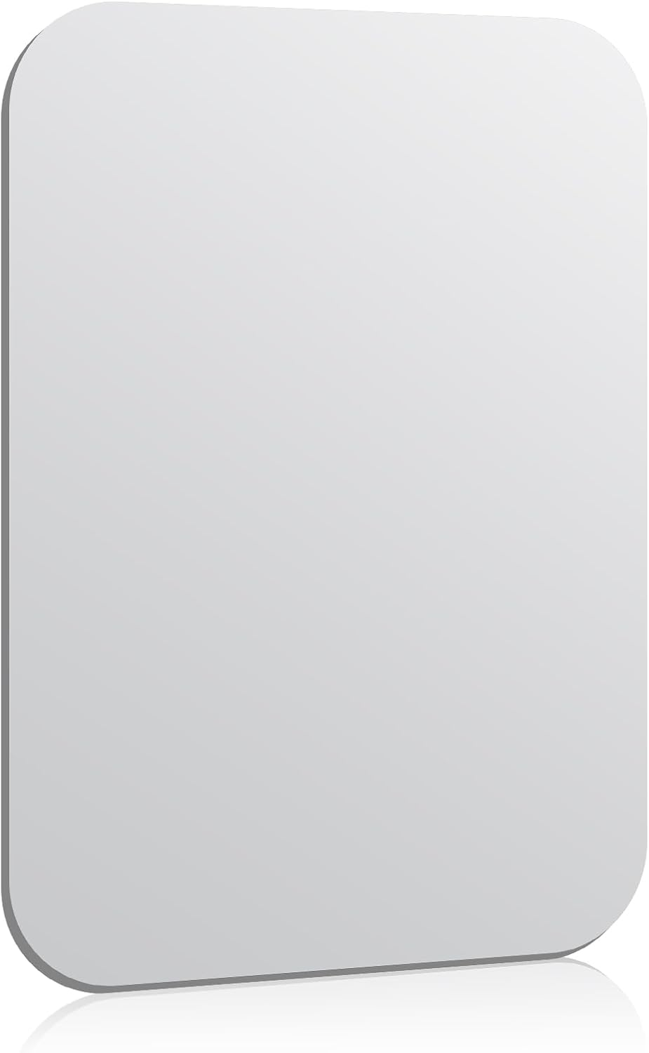 Large 30X20Cm Acrylic Shower Mirror, Fogless Bathroom Mirror with Adhesive Hook Shatter-Resistant Wall Mirror for Shaving & Makeup, Square Stick on Mirror anti Fog image number 1