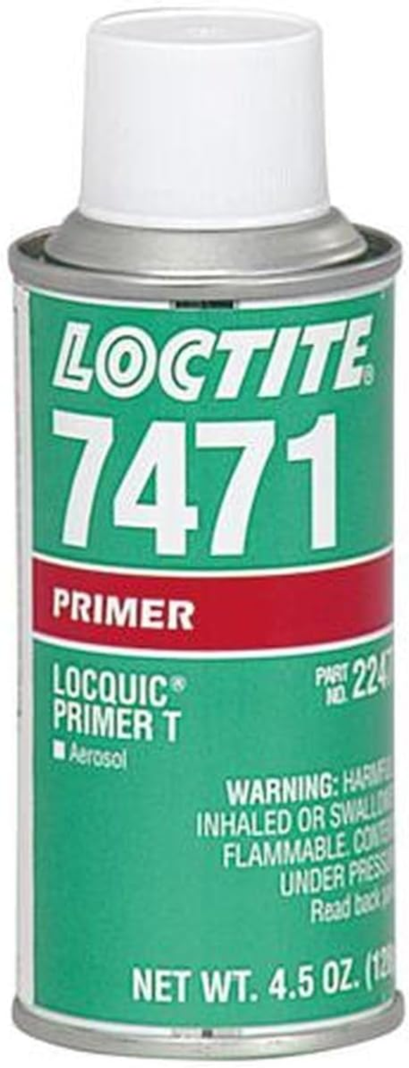 Loctite 22477 7471 T Primer in Aerosol Can 4.5 Oz Amber (Pack of 10) image number 1