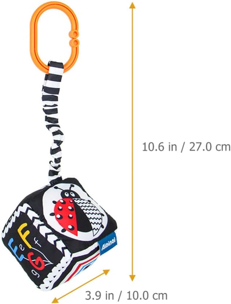 Kisangel Baby Sensory Geometric Shape Newborn Crib Baby Play Gym Stroller Hanging image number 4