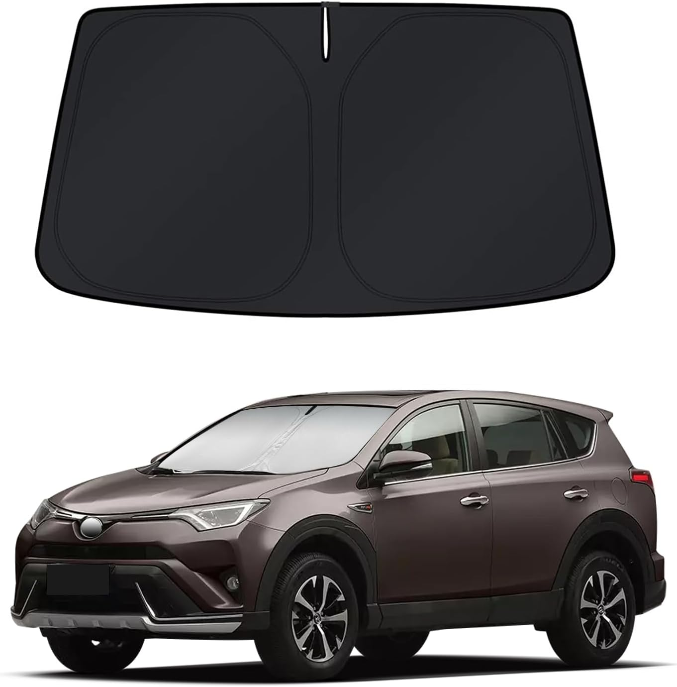 Car Sun Shade for 2020-2025 Hyundai Palisade Accessories Windshield Sunshade Cover Front Window Shade Custom Fit Palisade Sun Visor Protector Foldable Blocks UV Rays image number 6