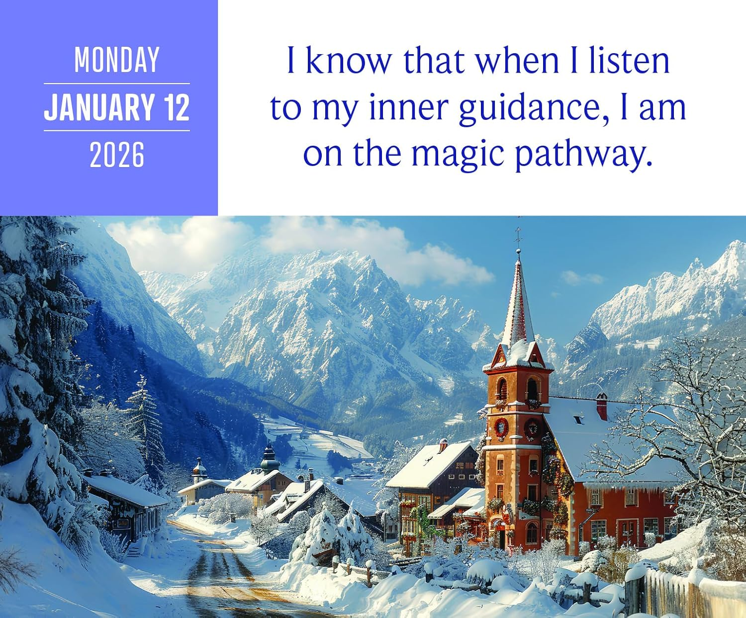 I Can Do It Calendar 2026: 365 Daily Affirmations