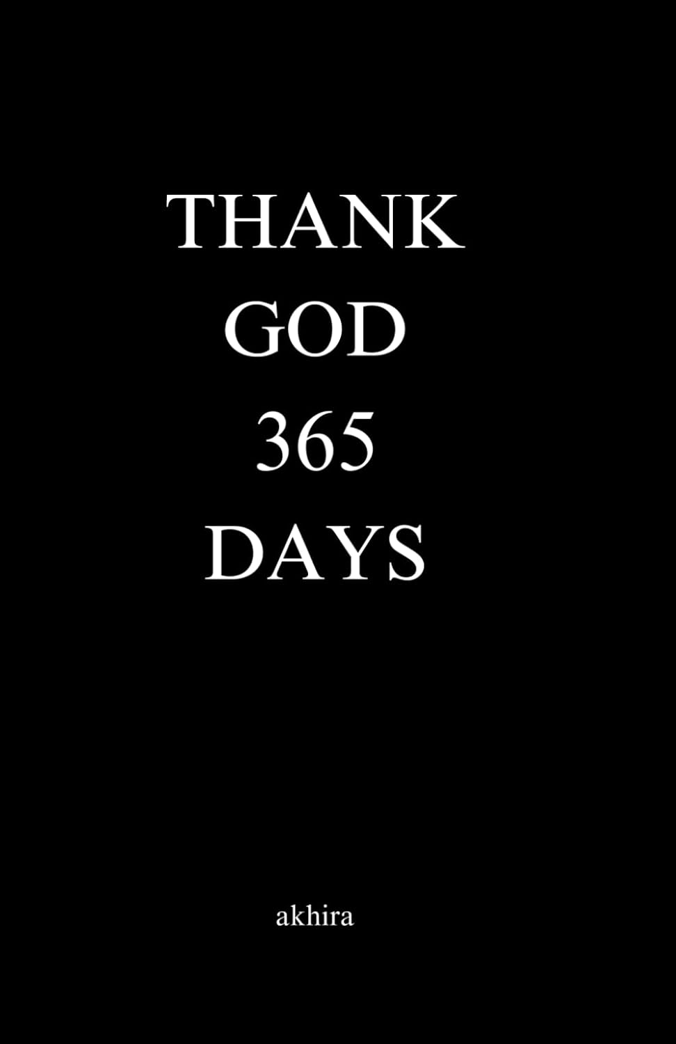 THANK GOD 365 DAYS