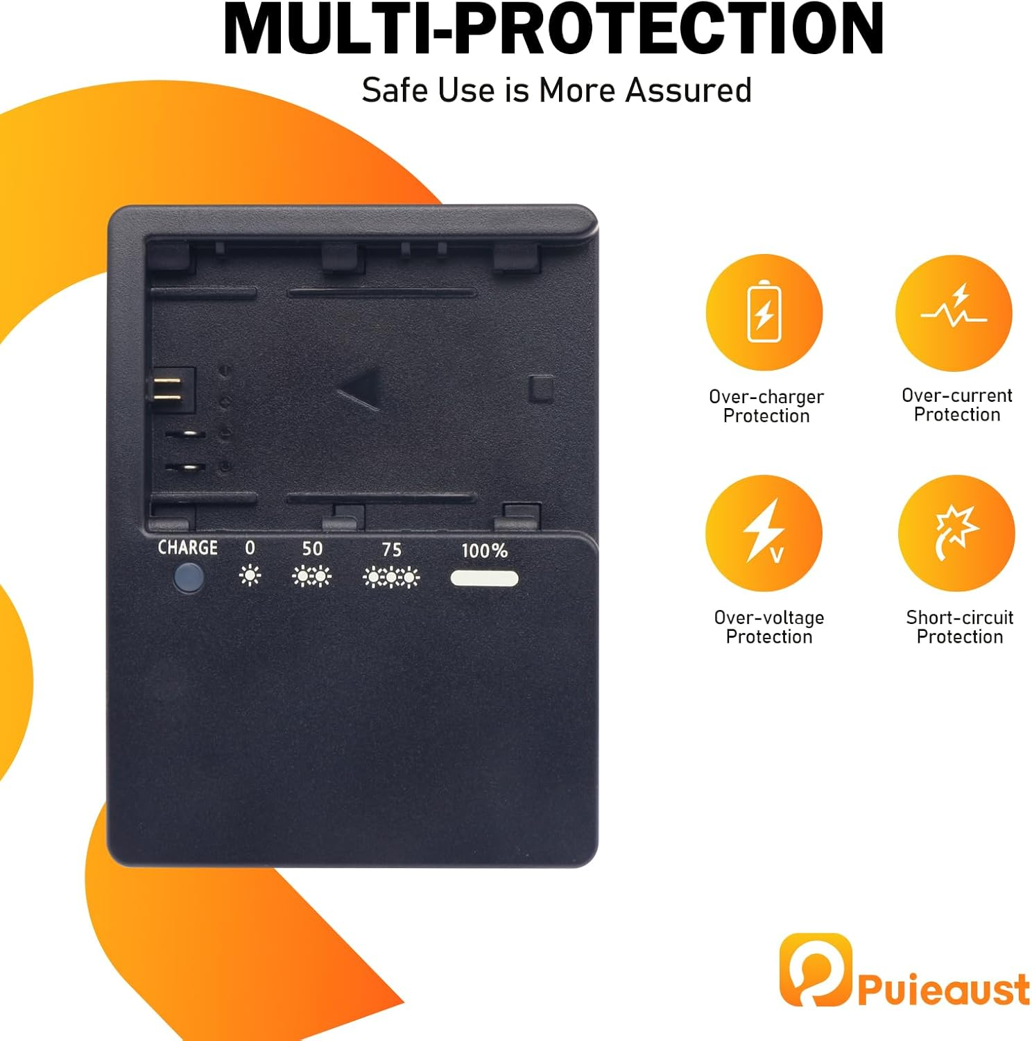 LP-E6 Charger for Canon LC-E6 LC-E6N Battery EOS 90D 80D 70D 60D 60DA 7D Mark II 7D 6D Mark II 6D 5D Mark IV 5D Mark III 5D Mark II 5Ds 5DSR EOS R5 R5 C R6 R6 Markii R7 SLR Digital Camera Power image number 1