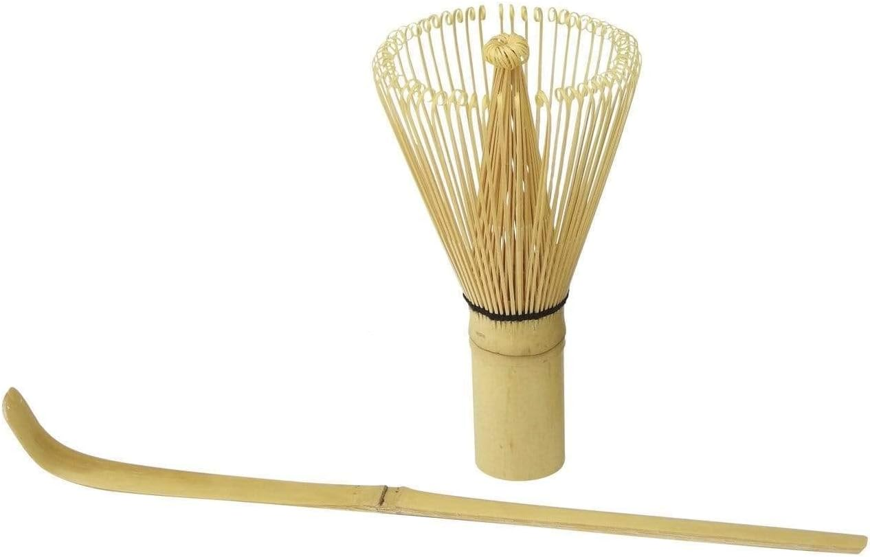 Avanti Matcha Bamboo Whisk & Scoop Set, Yellow, 15029