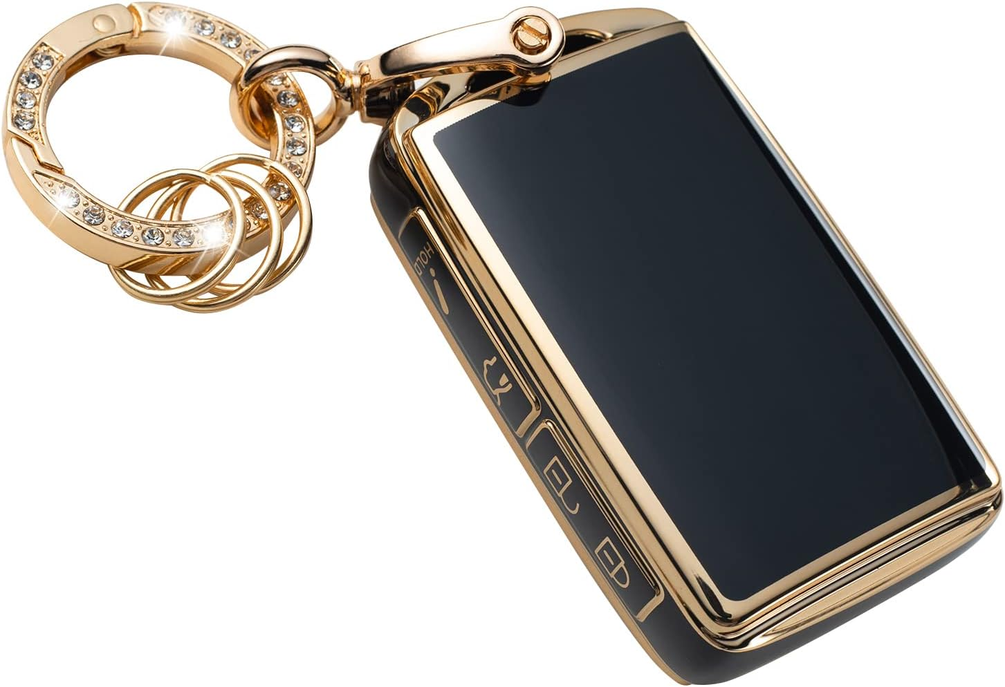 Gematay for Mazda Key Fob Cover with Keychain