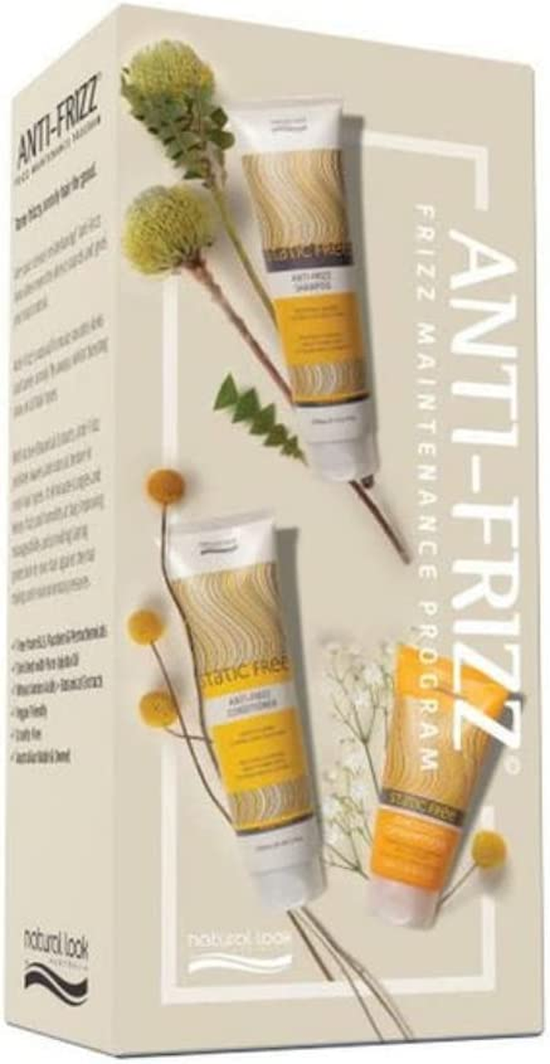 Natural Look Anti-Frizz Pack Static Free - Shampoo, Conditioner and Smooth Operator image number 3