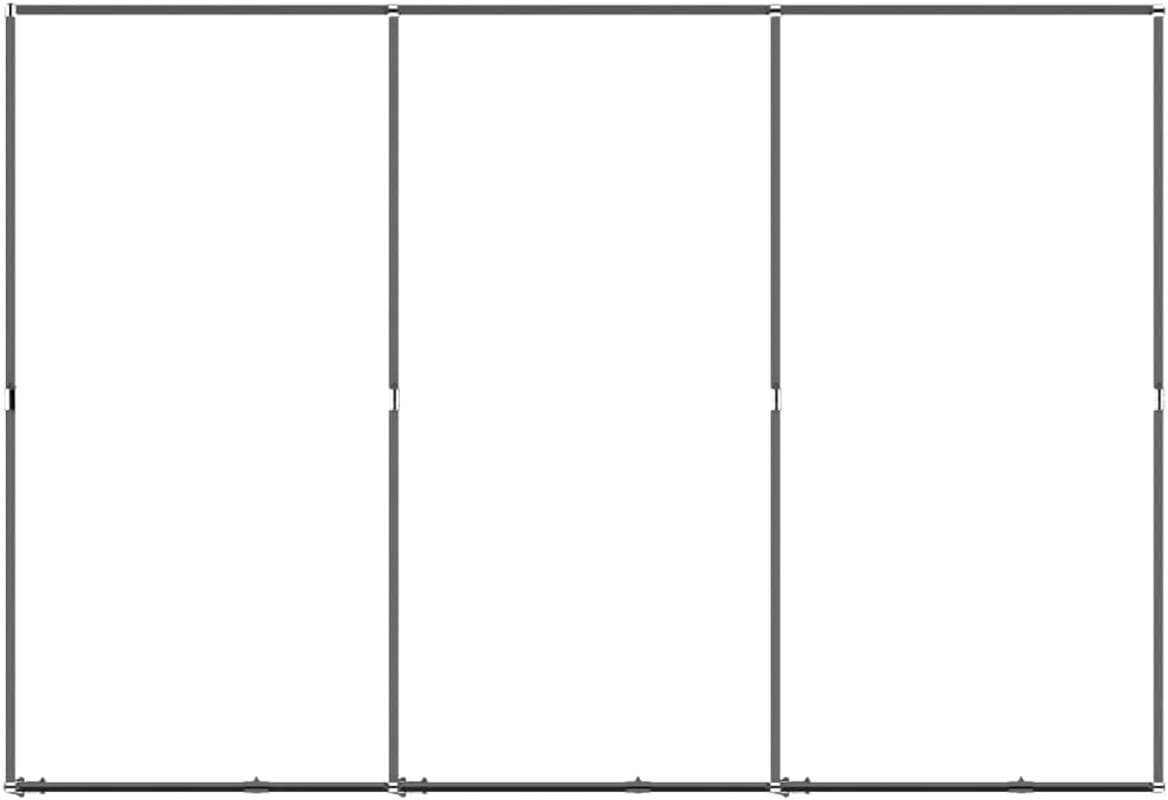 Outdoor Dog Kennel Steel 5.53 M&sup2; Large Pet Enclosure Safe Durable Weatherproof image number 3