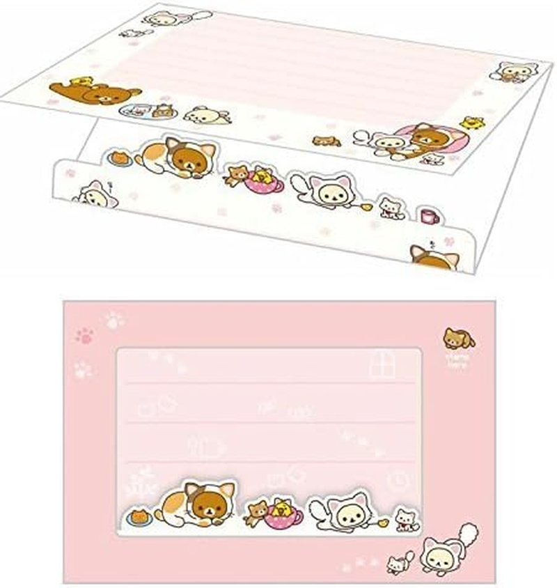 San-X Letter Set Rilakkuma LH54601 image number 1