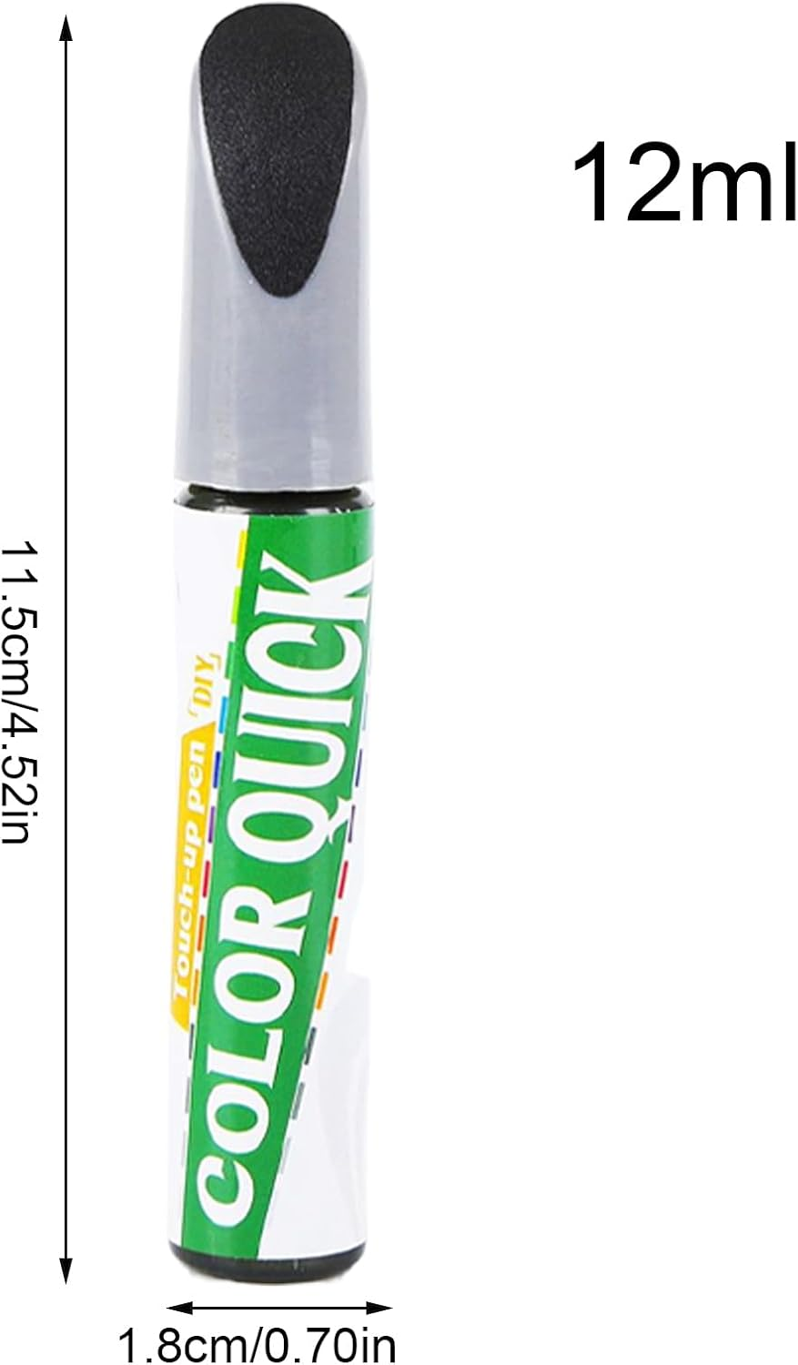 Car Scratch Remover Pen | Lasting Auto Scratch Pen | Quick Fix 12Ml Care Quick Drying Remover Blemish All Car Colors Wheel Bumper Rim image number 4