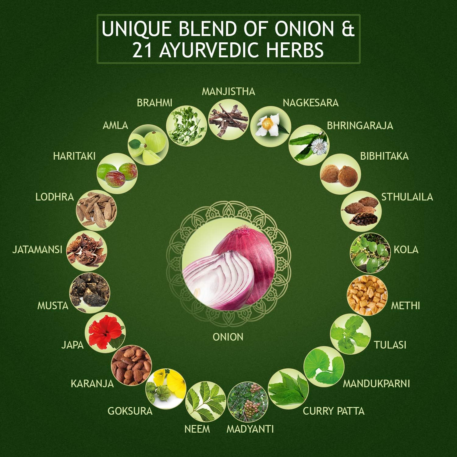 Kesh King Ayurvedic Onion Oil Non Sticky anti Hair Fall Hair Growth Oil 200Ml