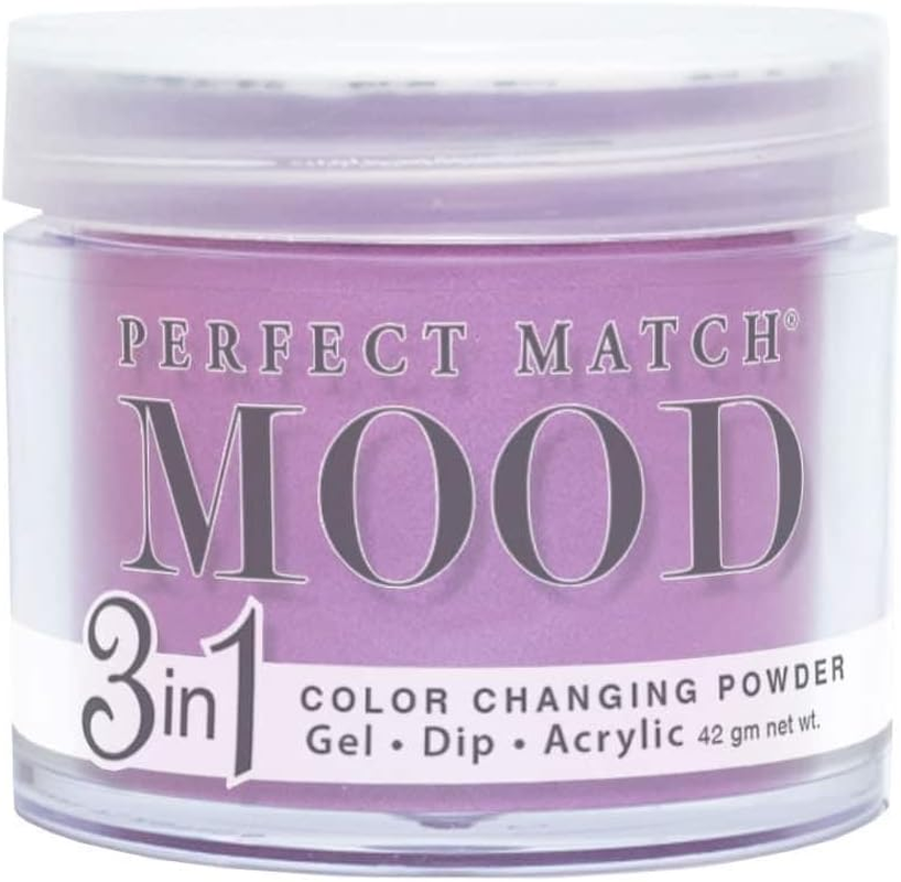 Perfect Match Mood Acrylic SNS Dip Dipping Powder - PMMCP07 Midnight Pearl 42G image number 1